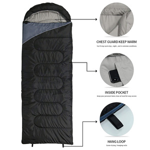 Sacchi a pelo ultraleggeri in poliestere leggero stile mummia e busta per <span class=keywords><strong>adulti</strong></span> che si accampano e fanno escursioni - Product Image 6