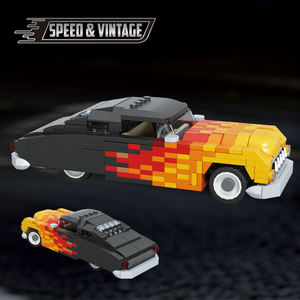 Kit de Construcción Compatible con el Modelo Crystal Coupe Lead Sled Speed & Champions - Juguete de Construcción de 488 Piezas para Niños - Product Image 3