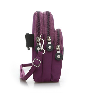 Bolso de Hombro Cruzado Pequeño de Nylon Lavado Impermeable de Color Sólido, Estilo Nuevo, Casual, Moderno y Deportivo para Mujer - Product Image 4