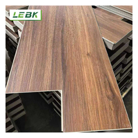 Revêtement de sol en vinyle, bois, plastique, PVC économique, imitation bois, carreaux de sol SPC bon marché pour bureaux