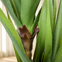 Plante artificielle en sisal, agave, 170 cm de haut, faux arbre de yucca, plante artificielle réaliste, sans arrosage, décoration pour la maison, le bureau, le salon
