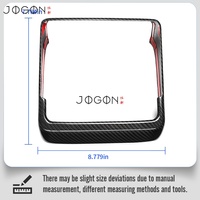 Cadre extérieur de l'écran arrière pour Tesla Model 3 Highland 2024 2025 2026, accessoires intérieurs en fibre de carbone véritable