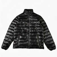 Veste légère pour hommes avec logo personnalisé disponible en gros Veste d'hiver réfléchissante de base pour femmes de haute qualité pour hommes