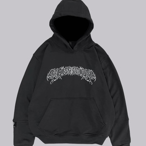 Sudadera con Capucha Personalizada con Logotipo, Venta al por Mayor de Fábrica, 100% Algodón, Impresión Digital DTG, Unisex, Lisa, Gruesa, de Gran Tamaño, de Alta Calidad, con Bolsillo Cuadrado - Product Image 2