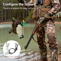 Canards factices en EVA injecté, couleurs personnalisées, disponibles avec canard électrique nageur OEM/ODM