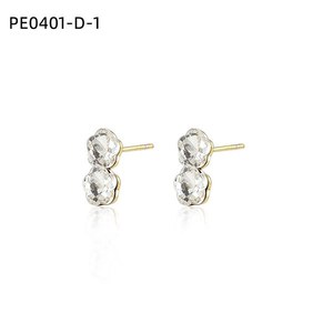 ต่างหูแฟชั่นแบบติดหู รุ่น PE0401 สำหรับผู้หญิง เครื่องประดับคุณภาพสูง - Product Image 1