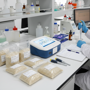 Analizador de Seguridad Alimentaria Multifuncional Todo en Uno para la Detección de Micotoxinas, Residuos de Pesticidas y Metales Pesados en Granos y Alimentos - Product Image 1