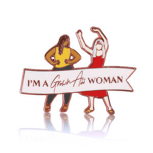 Fabricante 2025, venta al por mayor, logotipo de Metal personalizado, equipo graduado, Jesús, <span class=keywords><strong>olivo</strong></span>, tipo abierto, alfileres de esmalte de personas bailando personalizados - Product Image 2