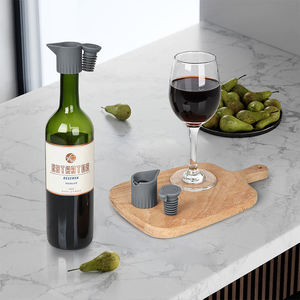 Tapón de Silicona Reutilizable de Grado Alimenticio, Sellador Cónico a Prueba de Polvo para Botellas de Bebidas y Vino, Tapón Cónico - Product Image 5