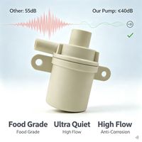 Pompe à eau ultra silencieuse et durable 24V DC sans balais 6W basse pression pour distributeur d'eau et machine à glaçons