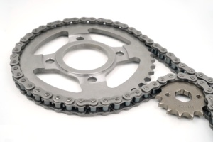 สเตอร์มอเตอร์ไซค์ CG125 <span class=keywords><strong>428</strong></span>- 40T/14T  ทำจากเหล็ก 1023/1045 - Product Image 2