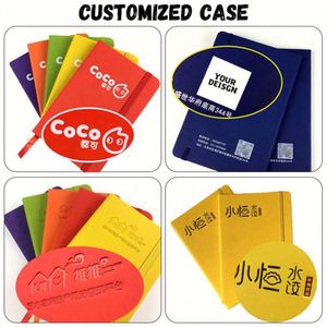 LC665 Factory Customized Logo <b>A6</b> Journal Printing Wholesale Promotion Gift Custom Hardcover Notebooks with Pen Holder - Product Image 4