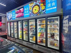 상업용 냉장 직립 음료 냉동고 디스플레이 음료 콜라 쿨러 냉장고 쇼케이스 유리문 - Product Image 6