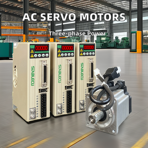 400W 3KW 220V <span class=keywords><strong>AC</strong></span> Assíncrono Servo <span class=keywords><strong>Motor</strong></span> Kits com 3.5M Encoder Control Potência de indução para máquina de costura trifásica - Product Image 5