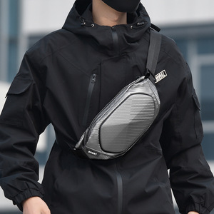 Mini riñonera de poliedro de moda transfronteriza, <span class=keywords><strong>Alforjas</strong></span> para equipaje de motocicleta para teléfono móvil deportivo moldeador para hombre - Product Image 4