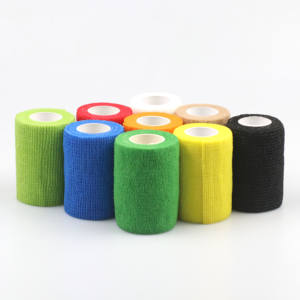 Perlengkapan medis grosir perban bola kaki elastis kaki siku bungkus medis warna-warni Nonwoven olahraga - Product Image 2