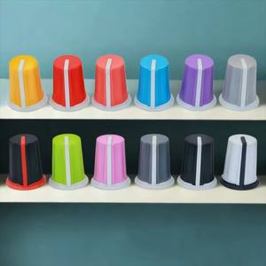 Perilla de Potenciómetro de Goma de Repuesto para Mezcladora <span class=keywords><strong>Pioneer</strong></span> <span class=keywords><strong>DJ</strong></span> Serie DJM DJM-2000 900 850 750 700 <span class=keywords><strong>800</strong></span> DAA1176 DAA1305 Rotatoria E - Product Image 1