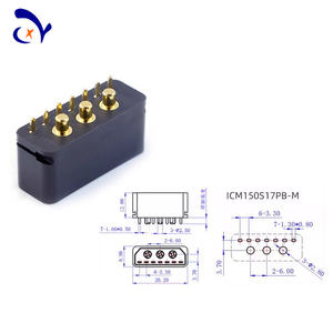 Amass ICM150S17シリーズ PB S-F PW-<span class=keywords><strong>M</strong></span> (3+7) 大電流航空用金メッキプラグ（ドローン用） - Product Image 3