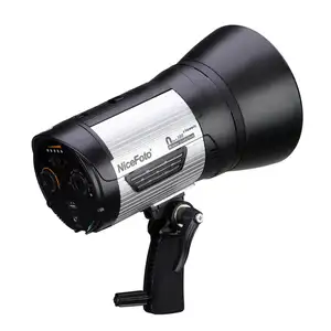 Nflash300 <span class=keywords><strong>NiceFoto</strong></span> 300ws แบตเตอรี่ขับเคลื่อนสตูดิโอแฟลชไร้สายสตูดิโอแฟลชสตูดิโอแสงอุปกรณ์ถ่ายภาพสำหรับกลางแจ้ง - Product Image 1