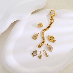 Pendentif en Moissanite, carte de bijoux personnalisée pour les grossistes, poudre phosphorescente, sans nickel - Product Image 3