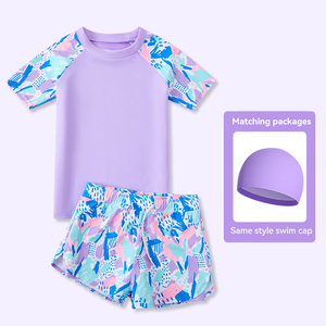 Costumi da bagno impermeabili per bambini costumi da bagno dell'anno cinese con motivo a cartone animato per ragazzi - Product Image 5