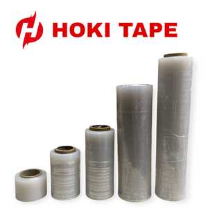 Hoki 15cm X 100m Film étirable blanc Film plastique sécurisé et résistant à la déchirure pour un emballage sécurisé garantissant que les articles arrivent parfaitement - Product Image 6