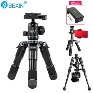 Phụ kiện chụp ảnh Chân máy ảnh du lịch Nhẹ, nhỏ gọn, tiện dụng Giá đỡ máy ảnh <span class=keywords><strong>mini</strong></span> linh hoạt Chân máy ảnh để bàn chuyên nghiệp - Product Image 1