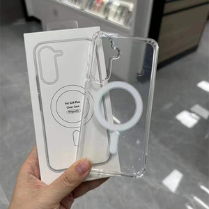 Funda Protectora para Teléfono Móvil Transparente de Acrílico TPU con Carga Inalámbrica Magnética a Prueba de Golpes para iPhone 18 para <span class=keywords><strong>Samsung</strong></span> S26 Ultra A16 - Product Image 1