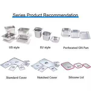 Khách sạn tự chọn gn gastronorm Bàn hơi nước Chảo 201 304 thép không gỉ thực phẩm Pan container gn Pan với tất cả các kích cỡ - Product Image 4
