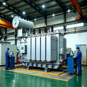 Transformateur de puissance immergé dans l'huile à haute efficacité 115 kV 20 MVA, directement du fabricant avec 35 ans d'expérience - Product Image 2