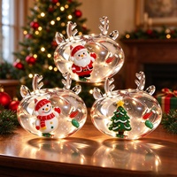 Nouveauté : Jouets Squishy en forme de boulettes, magnifiques Squishies de Noël, Squishies doux en vaseline, jouets à presser Kawaii en forme d'élké