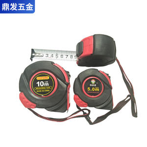 Cinta métrica Oxford de 5 m con enrollamiento automático, hoja de acero inoxidable, bloqueo de botón, cinta métrica para carpintería - Product Image 3