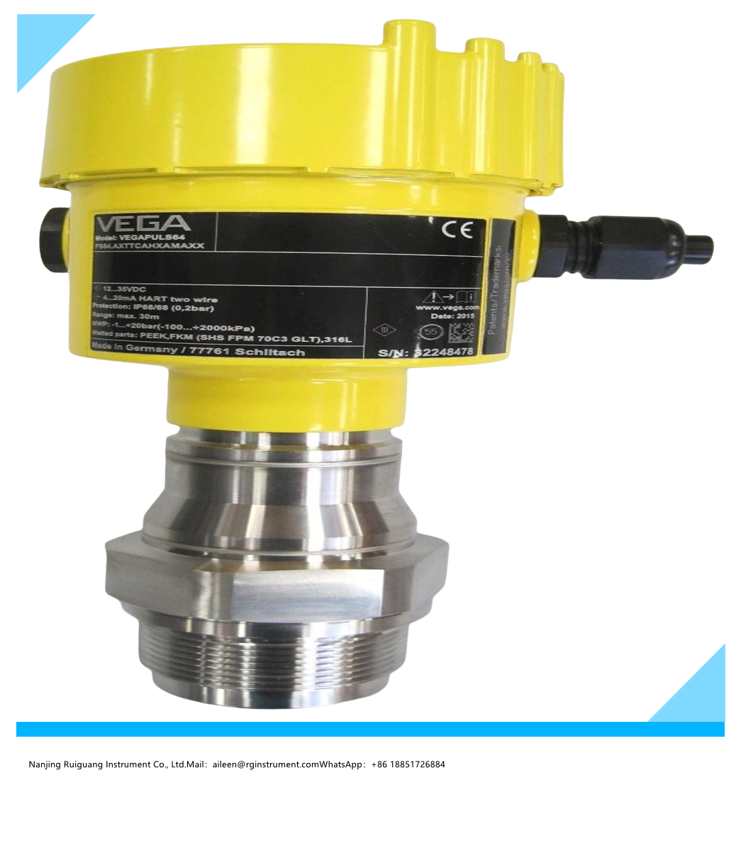 VEGAPULS 64 Vega Radar Liquid Level Sensor - High Accuracy