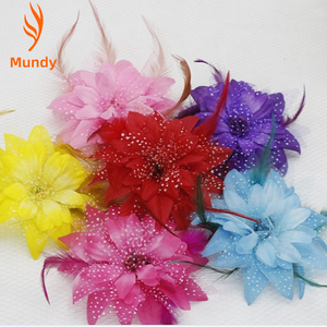 Clip Floral de Plumas Suaves para Atuendos de Actuación, Idea de Regalo para Celebraciones Festivas, para Invitados de Boda, Fiestas y Eventos Especiales - Product Image 6