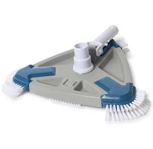 Tête <span class=keywords><strong>d</strong></span>'aspirateur triangulaire transparente et lestée pour <span class=keywords><strong>piscine</strong></span>, <span class=keywords><strong>brosse</strong></span> flexible pour nettoyeur de <span class=keywords><strong>piscine</strong></span> enterrée - Product Image 1
