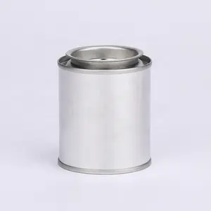 Wholesale 0.1 liter 100ml Small Round Paint Tin can For Ink And All Chemical Products