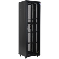 Armoire réseau 42U avec surveillance et amplificateur de puissance pour équipement à courant faible, taille 1m, en stock