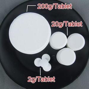 Alta calidad acido trichloroisocianurico 90 tabletas de cloro 200g productos quimicos piscina Clo - Product Image 3
