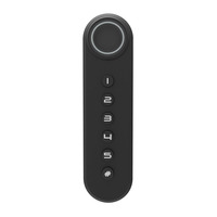F021 clé numérique d'empreintes digitales code intelligent télécommande ttlock app clavier mot de passe serrure de tiroir casier serrures de porte d'armoire