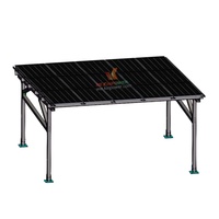 Abri solaire pour voiture à structure tubulaire carrée, installation simple et structure stable