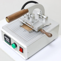 Machine manuelle de gaufrage et de marquage à chaud du cuir