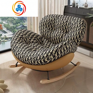 Sillones de Salón Modernos y Lujosos de Estilo Nórdico, Sillones Individuales Tapizados para Adultos, para Dormitorio, Interiores, Relajación - Product Image 6