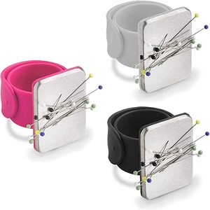 Cuscinetto Magnetico da Polso per Cucito con Cinturino in Silicone, Braccialetto Portaoggetti per Parrucchieri, Gioielli, Fermagli per Capelli e Utensili da Cucito - Product Image 1