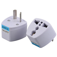 Adaptateur de prise électrique universel multifonction Royaume-Uni États-Unis Australie vers UE Prise secteur AC250V 10A Chargeur électrique de voyage Convertisseur pour voyage