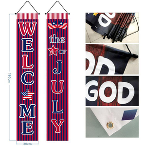 Couplets de drapeau personnalisés pour le Festival de la fête de l'enfance américaine le 4 juillet - Product Image 5
