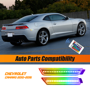 Nhà cung cấp bán buôn RGB chiều rộng xe chỉ số Side Marker <span class=keywords><strong>Lights</strong></span> đối với Chevrolet Camaro 2010 2015 xe phụ kiện Bumper đèn - Product Image 4