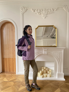 Vestes coupe-vent personnalisées pour femmes, vestes coupe-vent respirantes en polyester 100% pour femmes, pas chères en gros - Product Image 5