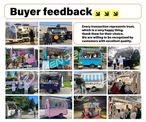 High Quality Large Dining Car Food Truck <b>Trailer</b> Fully Catering Street <b>Trailer</b> Burger Fast Food Van for Sale - Product Image 6