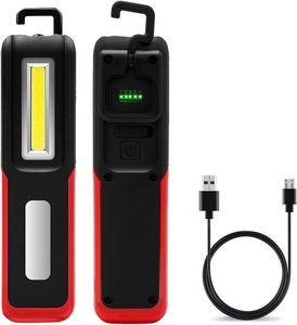 Xách tay từ cơ sở USB có thể sạc lại COB <span class=keywords><strong>LED</strong></span> làm việc ánh sáng siêu sáng xe khẩn cấp ánh sáng TORCH ánh sáng đèn pin - Product Image 2