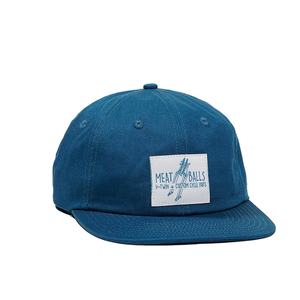 Gorra de Béisbol con Parche Tejido OEM, Logotipo Personalizado, 6 Paneles, Visera Plana, Cierre a Presión, Algodón - Product Image 4